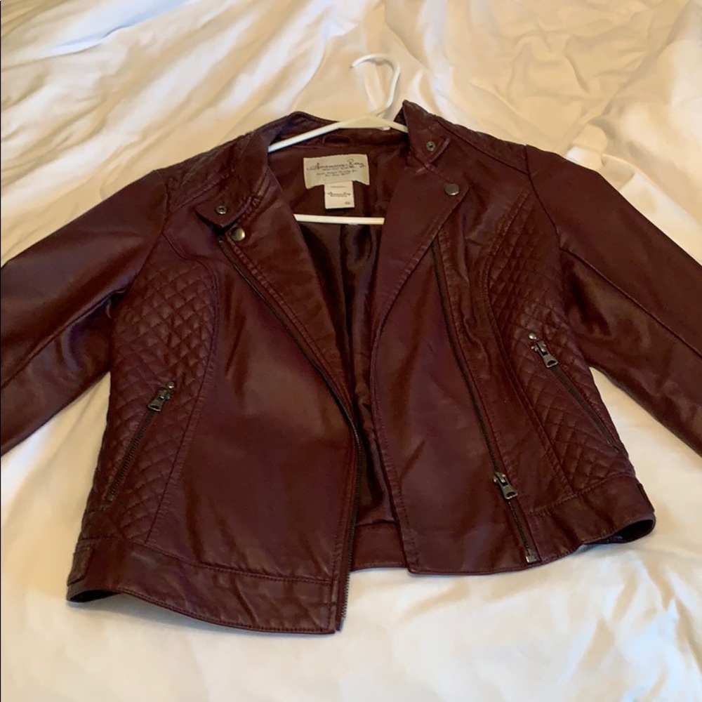 Leather jacket